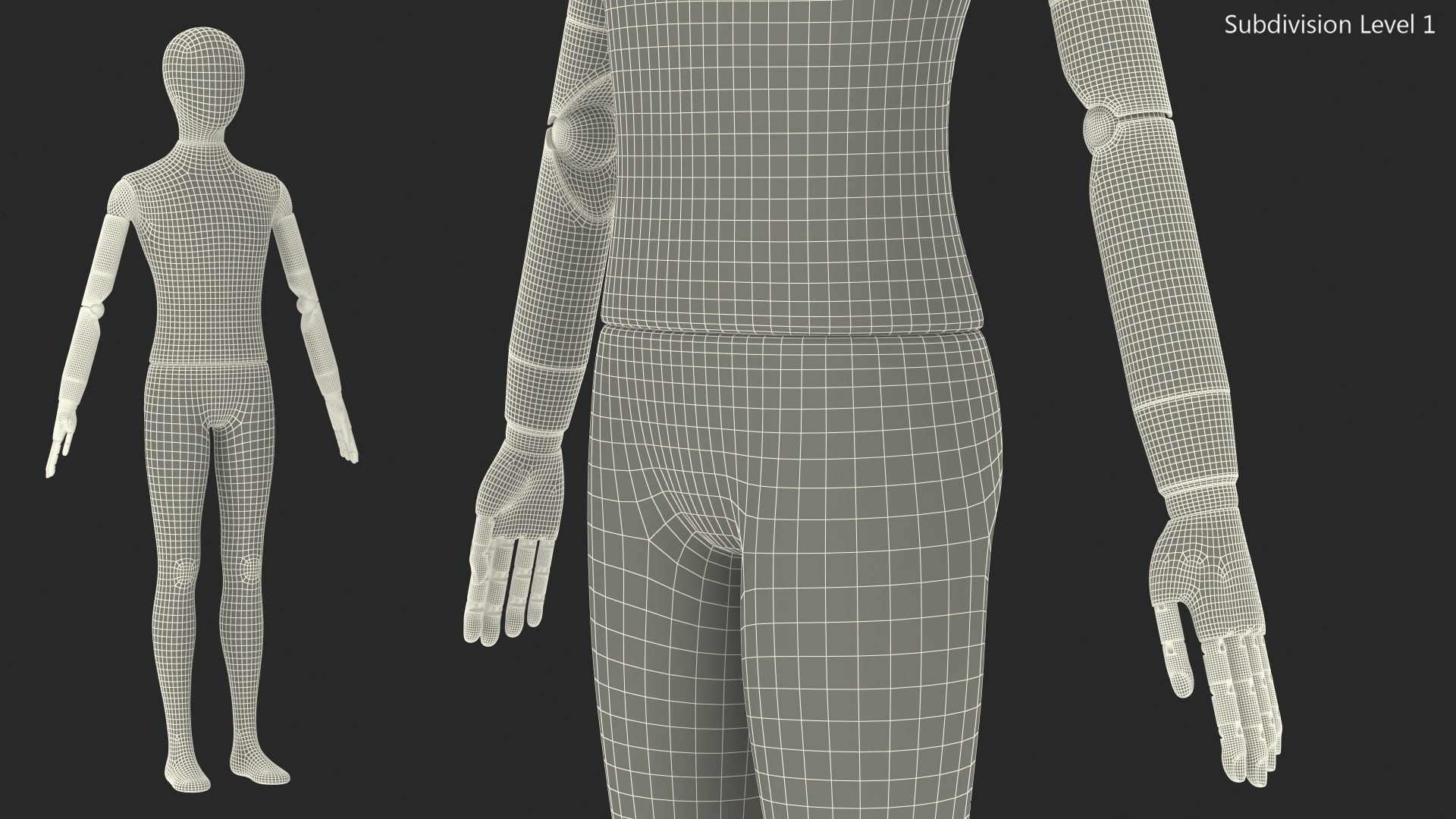 3D Flexible Child Mannequin Rigged for Maya https://p.turbosquid.com/ts-thumb/aI/KLJCw1/cL/flexiblechildmannequinriggedmb3dmodel026/jpg/1644831995/1920x1080/fit_q87/80755a99cf3dbd394970ed46b67050dce253de58/flexiblechildmannequinriggedmb3dmodel026.jpg