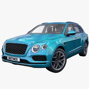 3D Generic Car - Luxury SUV - 2