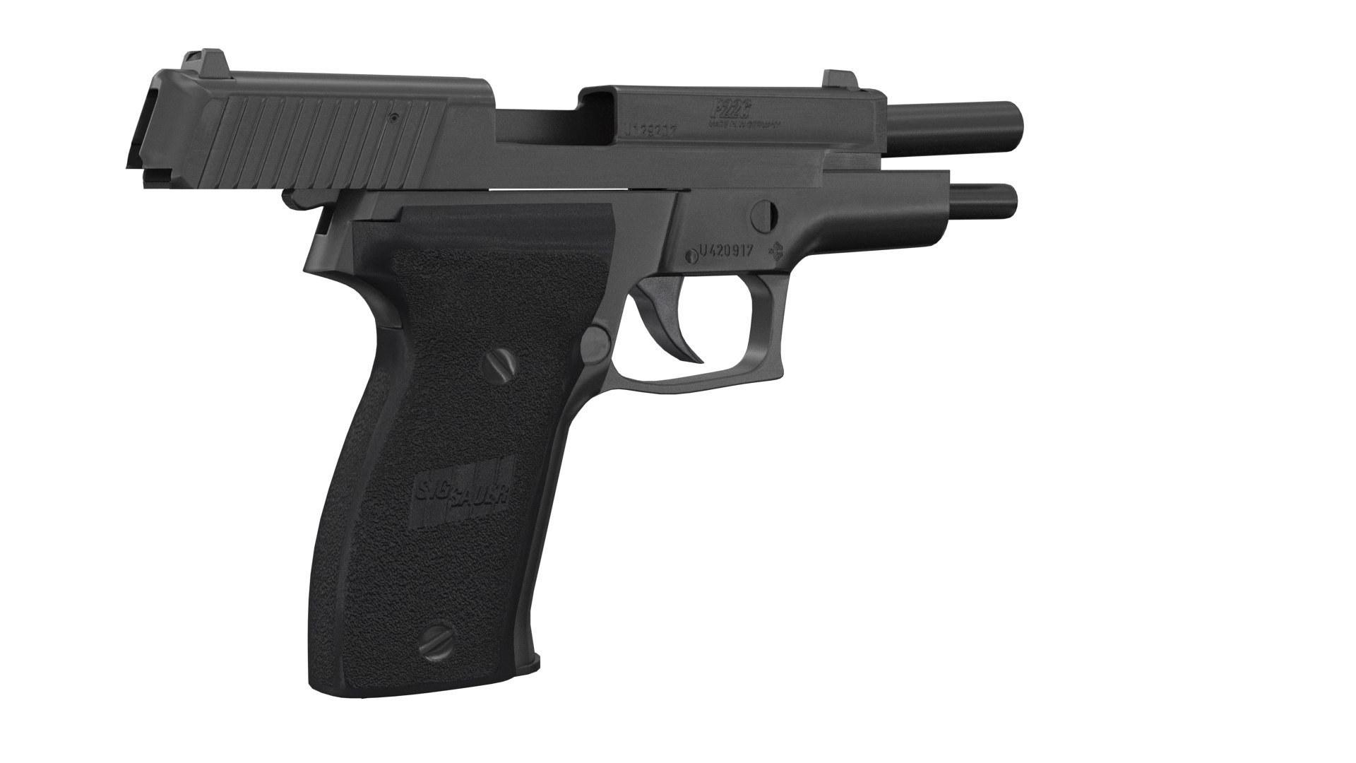 3D Sig Sauer P226 https://p.turbosquid.com/ts-thumb/aI/Seg08Q/lt/r_right_shoot/jpg/1766040321/1920x1080/fit_q87/a1597d3c1c05f5dcd1c68da5f3a47cce764b3ca8/r_right_shoot.jpg