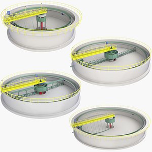 Professional Water Treatment Plants v1 3D