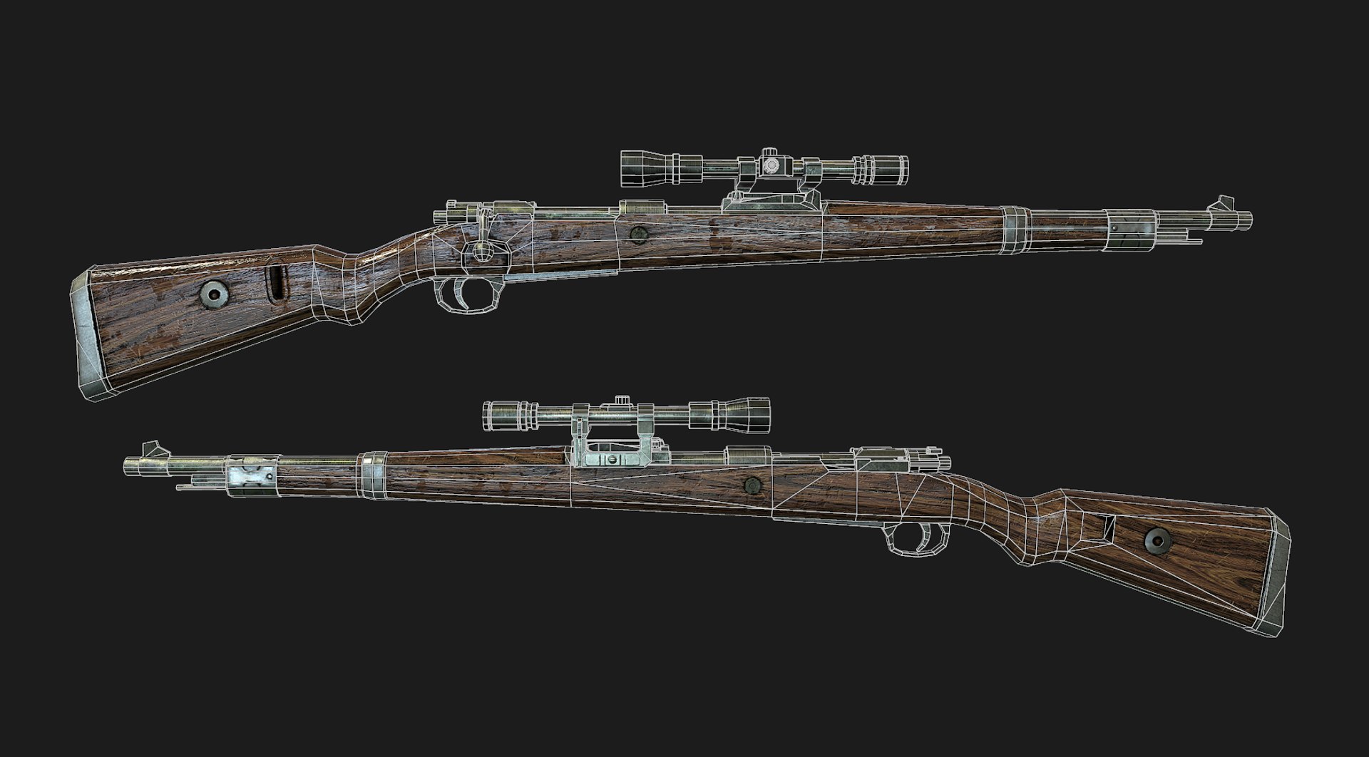 3d Model Kar98k Kar98