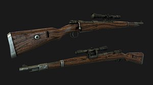 3d model kar98k kar98