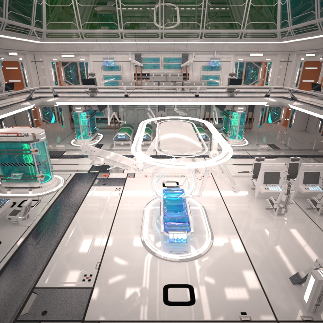sci fi laboratory