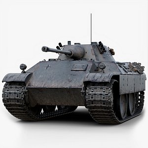 WW2 Tank VK1602 Leopard Realtime