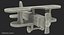 Wooden Aircraft Toy 3D Model