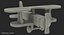 Wooden Aircraft Toy 3D Model