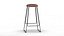 Prop Stool Cognac Leather OxDenmarq