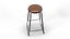 Prop Stool Cognac Leather OxDenmarq
