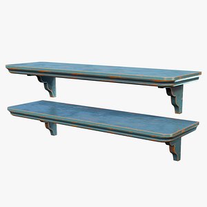 Shelf Wooden Vintage