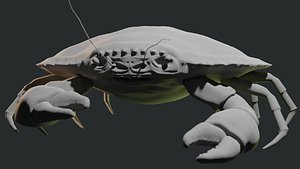 3D Mud Crab