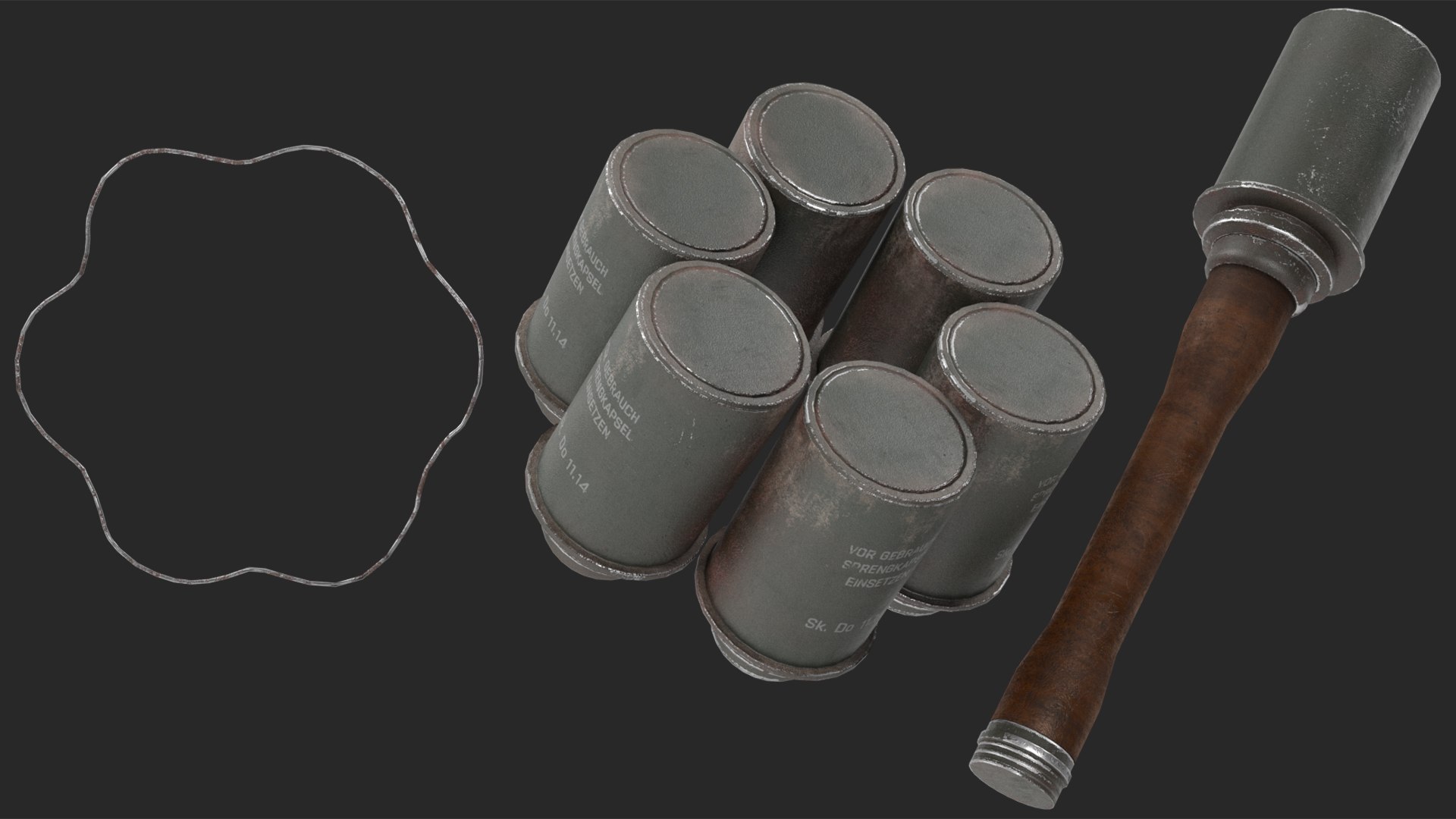 Grenades Collection 2 3D model https://p.turbosquid.com/ts-thumb/aJ/EUzVPw/ar/grenadescollection2c4dmodel010/jpg/1701196684/1920x1080/fit_q87/0729a14a56fe12d2f47e9116b7b82353b4ff3460/grenadescollection2c4dmodel010.jpg