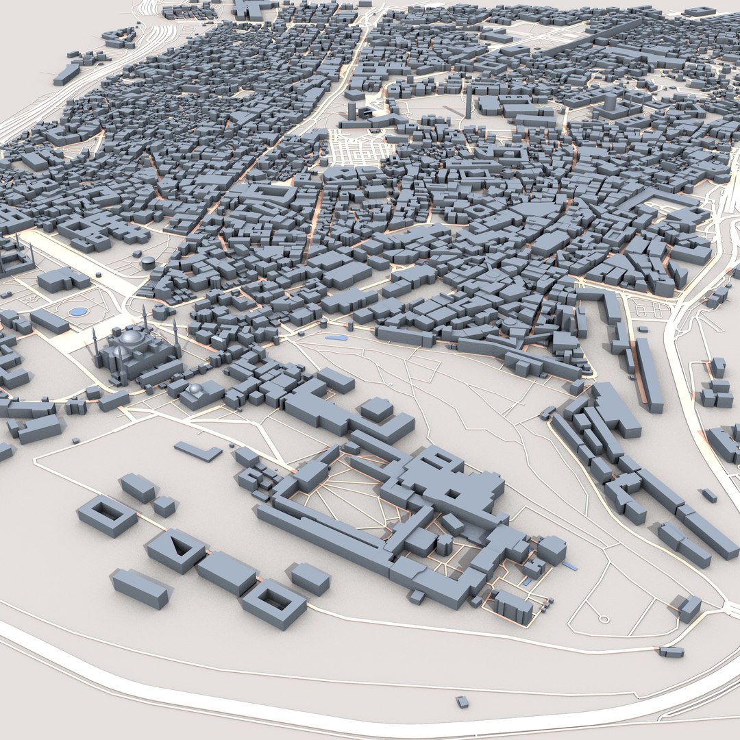 Istanbul City Turkey 3D Model TurboSquid 2295420