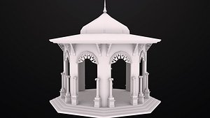 (LowPoly) BANDSTAND perfect for Games