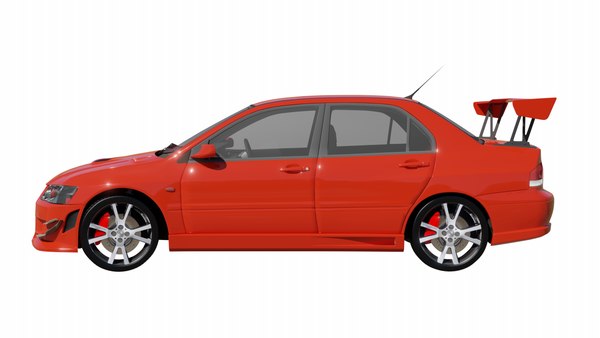 Mitsubishi Lancer 3d Model - Turbosquid 1994508