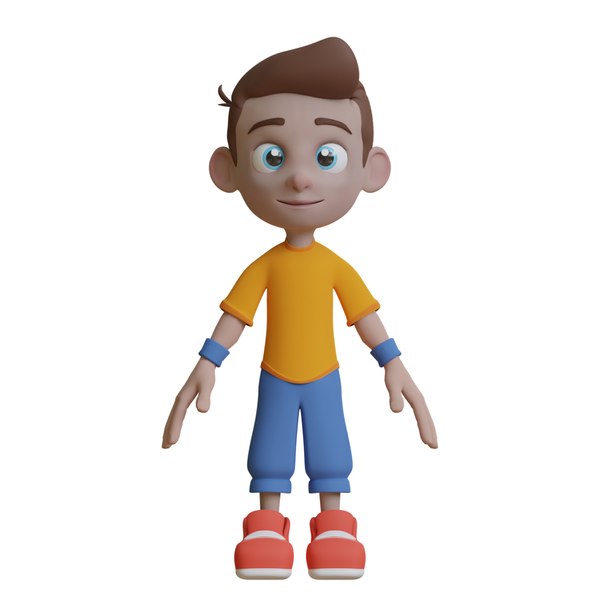 boy character 3D