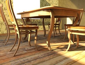 Table and chairs