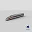 CR400 Fuxing Train Locomotive Head 3D