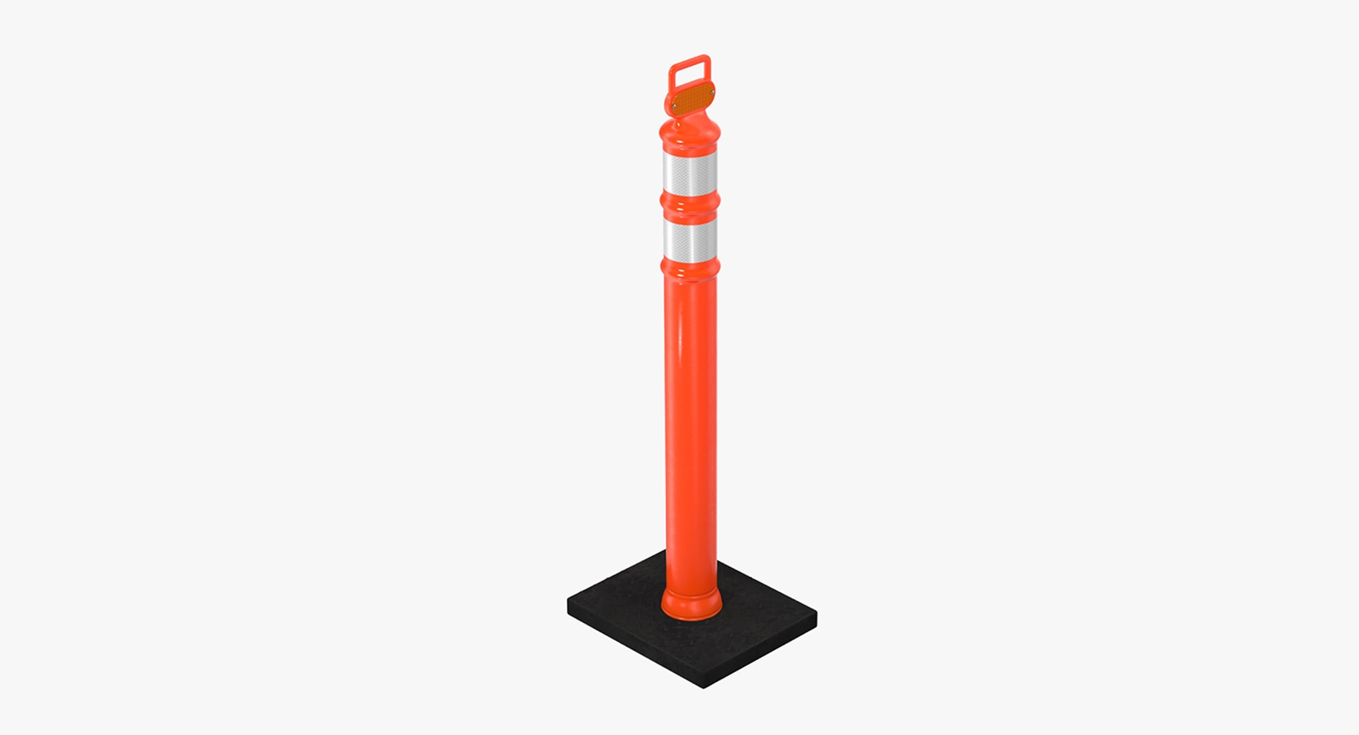 Delineator Tube 3D Model 3D model preview