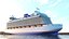 Detailliertes Kreuzfahrtschiff