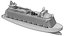 Detailliertes Kreuzfahrtschiff