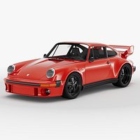 Porsche 930 Turbo Rigged