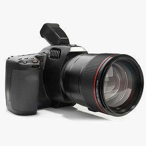 Professional Cinema Camera Premium with Lens