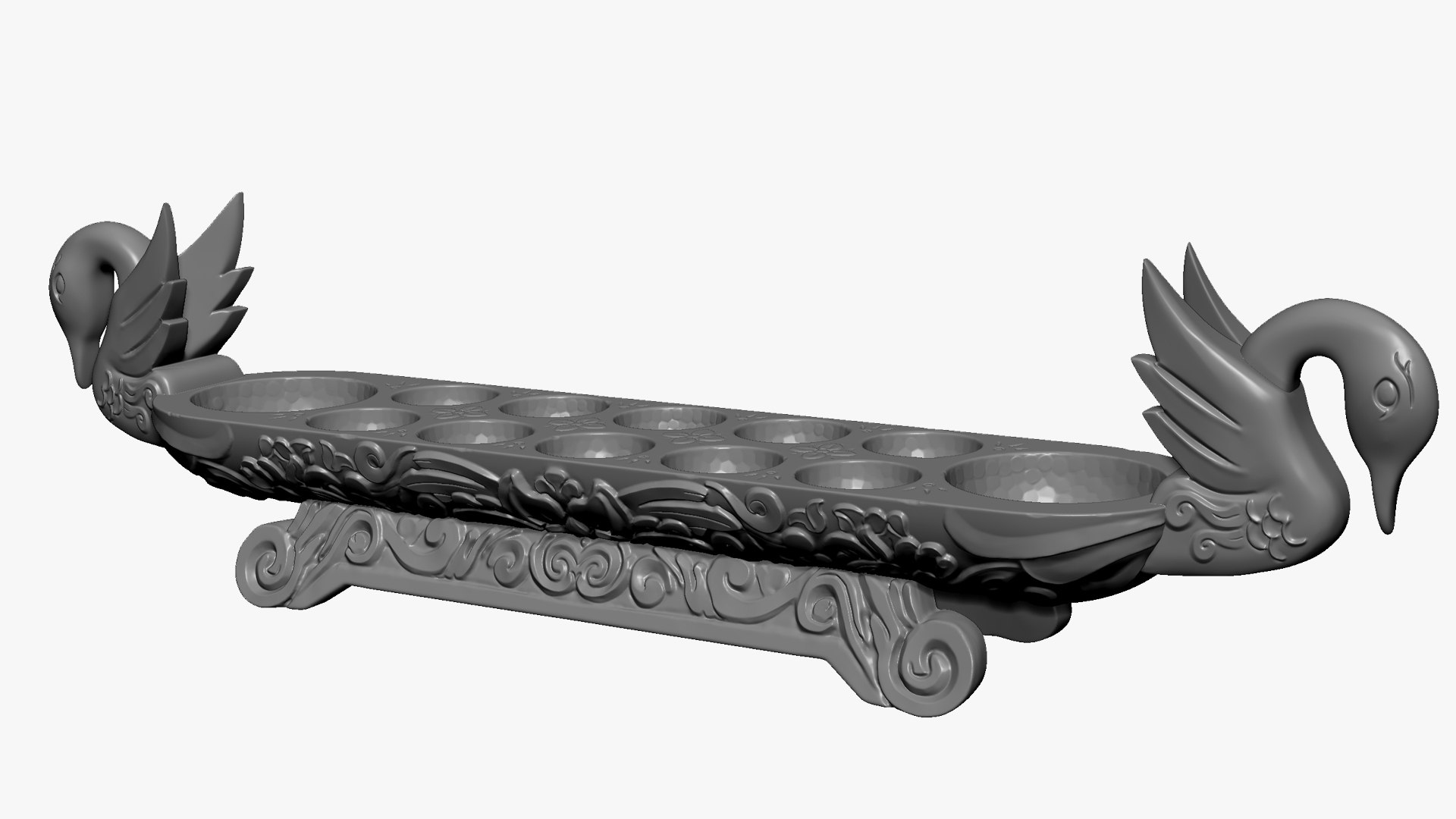 Congklak Woodcraft Ethnic Model - TurboSquid 1662736