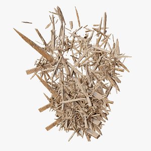 Animated Splinter Explode  Upward