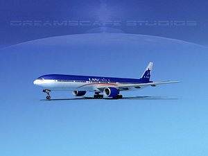 boeing 777-300 3d max