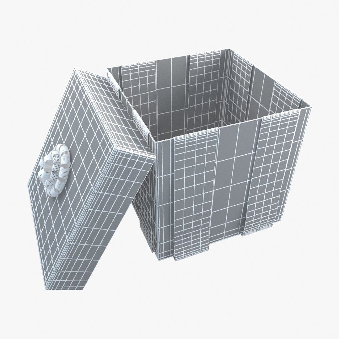 dxf christmas gift present box