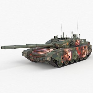 Tank China Type ZTZ 99A MTB Liu Yang 3D model