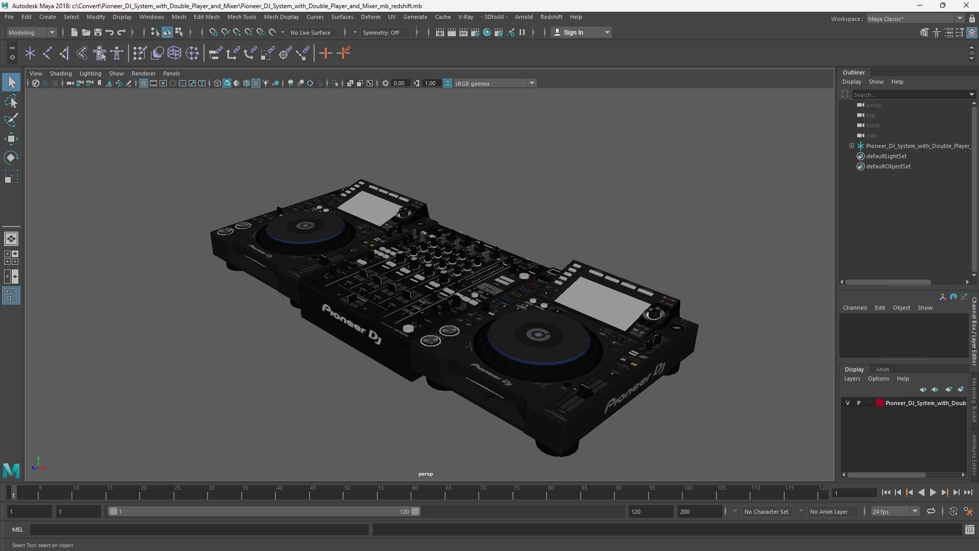Pioneer DJ System with Double Player and Mixer 3D https://p.turbosquid.com/ts-thumb/aJ/wzKfLC/6S/pioneer_dj_system_with_double_player_and_mixer_1002/jpg/1768571209/1920x1080/fit_q87/808c52dbdadc9e85389b97c5df245a68c469347d/pioneer_dj_system_with_double_player_and_mixer_1002.jpg