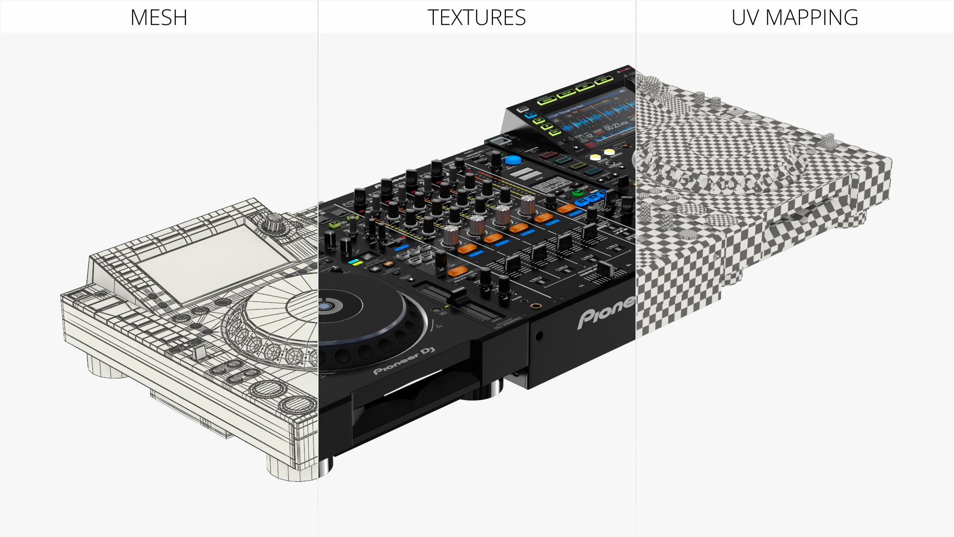 Pioneer DJ System with Double Player and Mixer 3D https://p.turbosquid.com/ts-thumb/aJ/wzKfLC/EO/pioneer_dj_system_with_double_player_and_mixer_009/jpg/1768571173/1920x1080/fit_q87/17831c7b5b8c35449050626a4508c8276d19e555/pioneer_dj_system_with_double_player_and_mixer_009.jpg