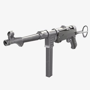 MP 40 Low-poly PBR