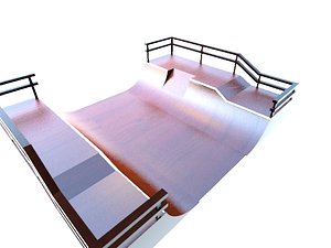 Skate/BMX park ramp