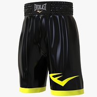 Boxing Black Shorts