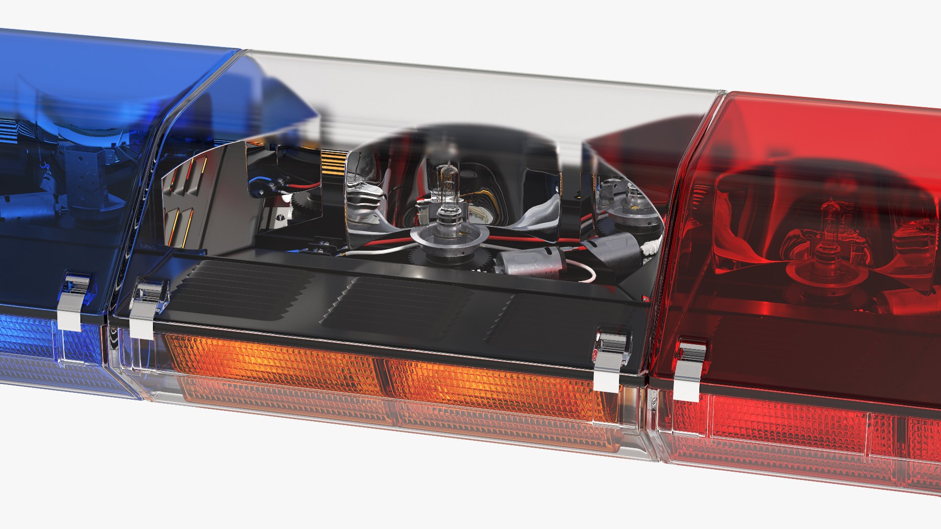 Police Light Bar Code 3 MX 7000 3D model - TurboSquid 2073031