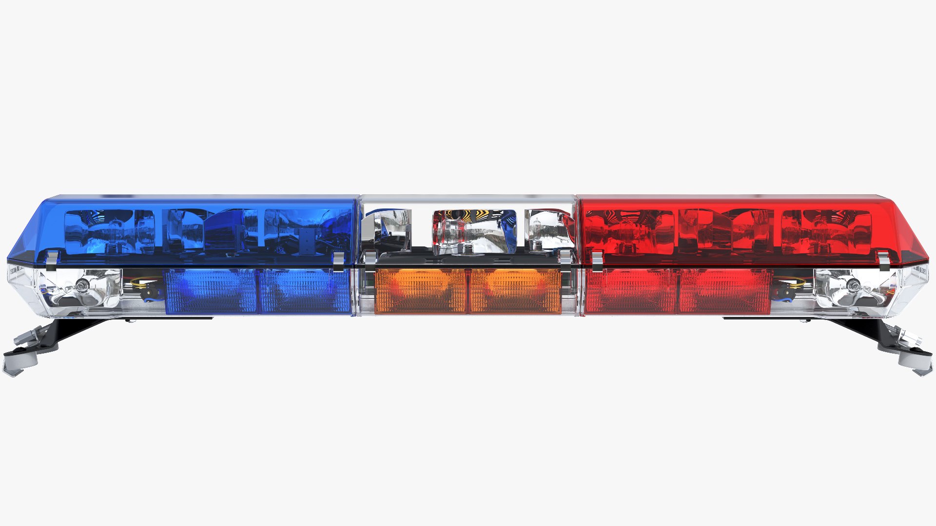 Police Light Bar Code 3 MX 7000 3D model - TurboSquid 2073031
