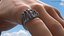 Silver Skeleton Ring Gothic Punk Jewelry