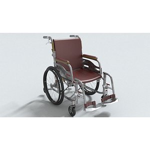 laos Wheelchair 3D model