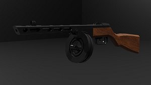 Low-Poly PPSH-41