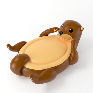 3D inflatable otter