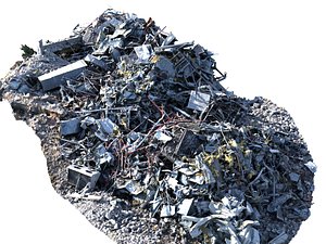 Construction site 3D model