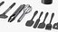 Cooking Utensil Set Chrome