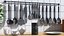 Cooking Utensil Set Chrome