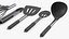 Cooking Utensil Set Chrome