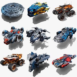 SciFi - Vehicles PACK