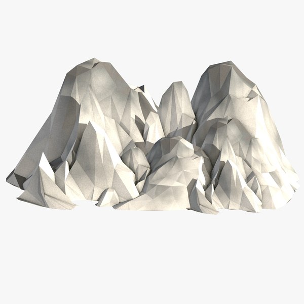 c4d mountains