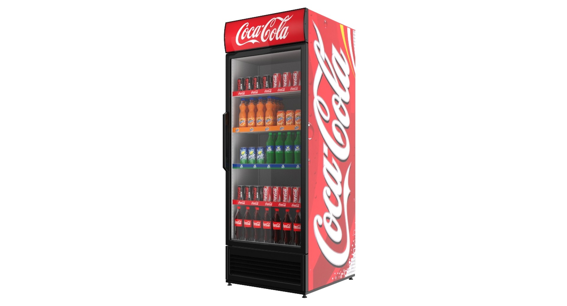 Filled Coca Cola Model - TurboSquid 1310436