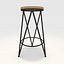Bar Stool 3 3D